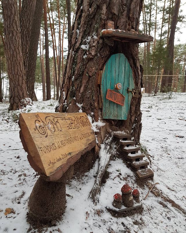 El bosque mágico de Fuente del Pino donde habitan hadas, gnomos y